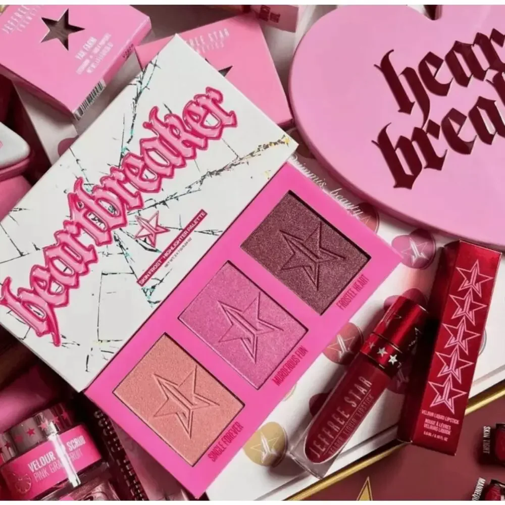 Jeffrey‎ Star Heartbreaker Skin Frost Highlighter Palette